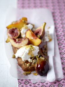 raisin bread honey figs ricotta luscious vegetarian cookbook sonia cabano blog eatdrinkcapetown