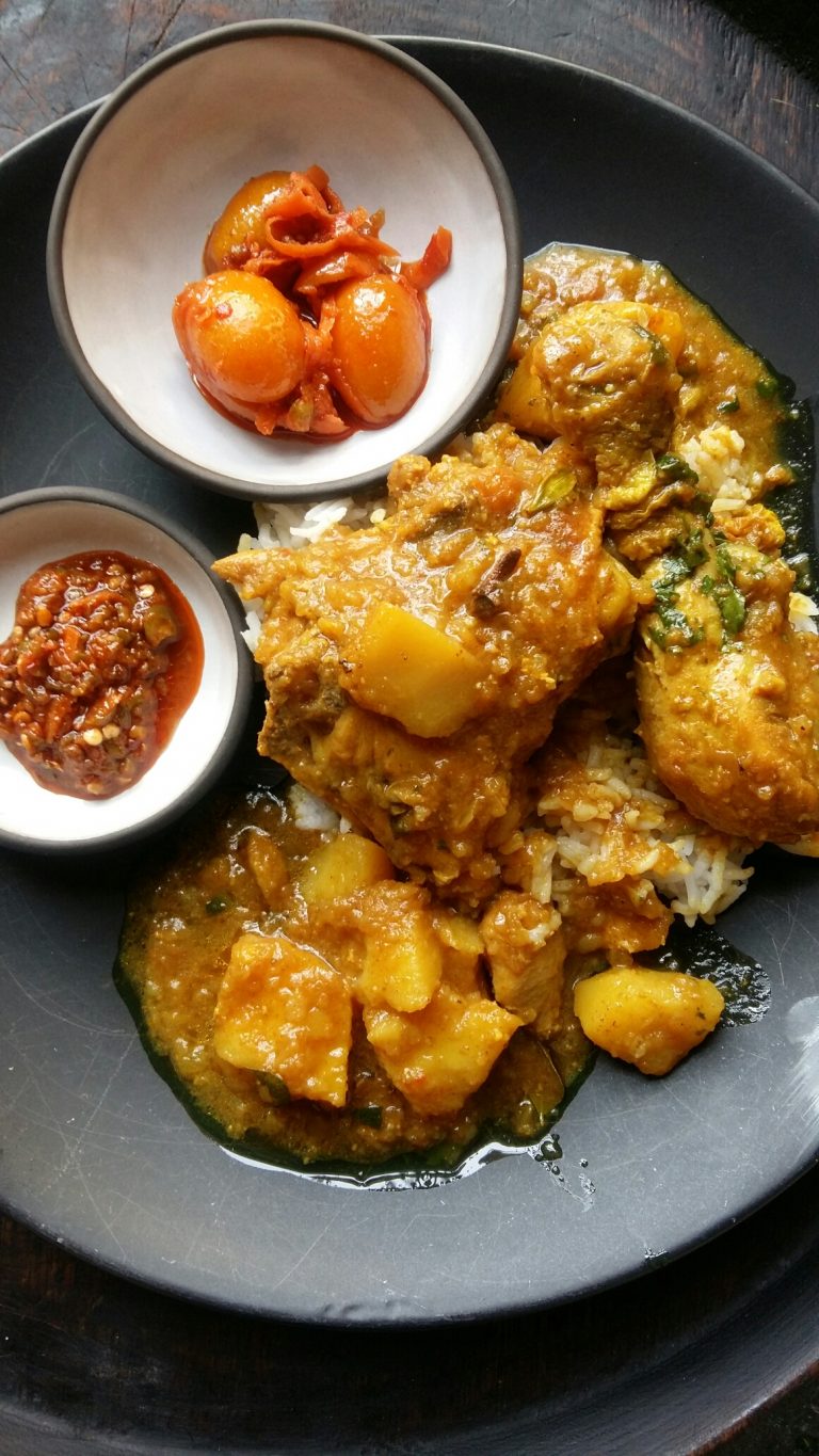Cape Chicken and Potato Curry