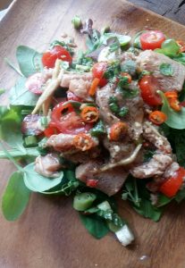 marinated tuna salad with ginger, lime chilli sonia cabano blog eatdrinkcapetown