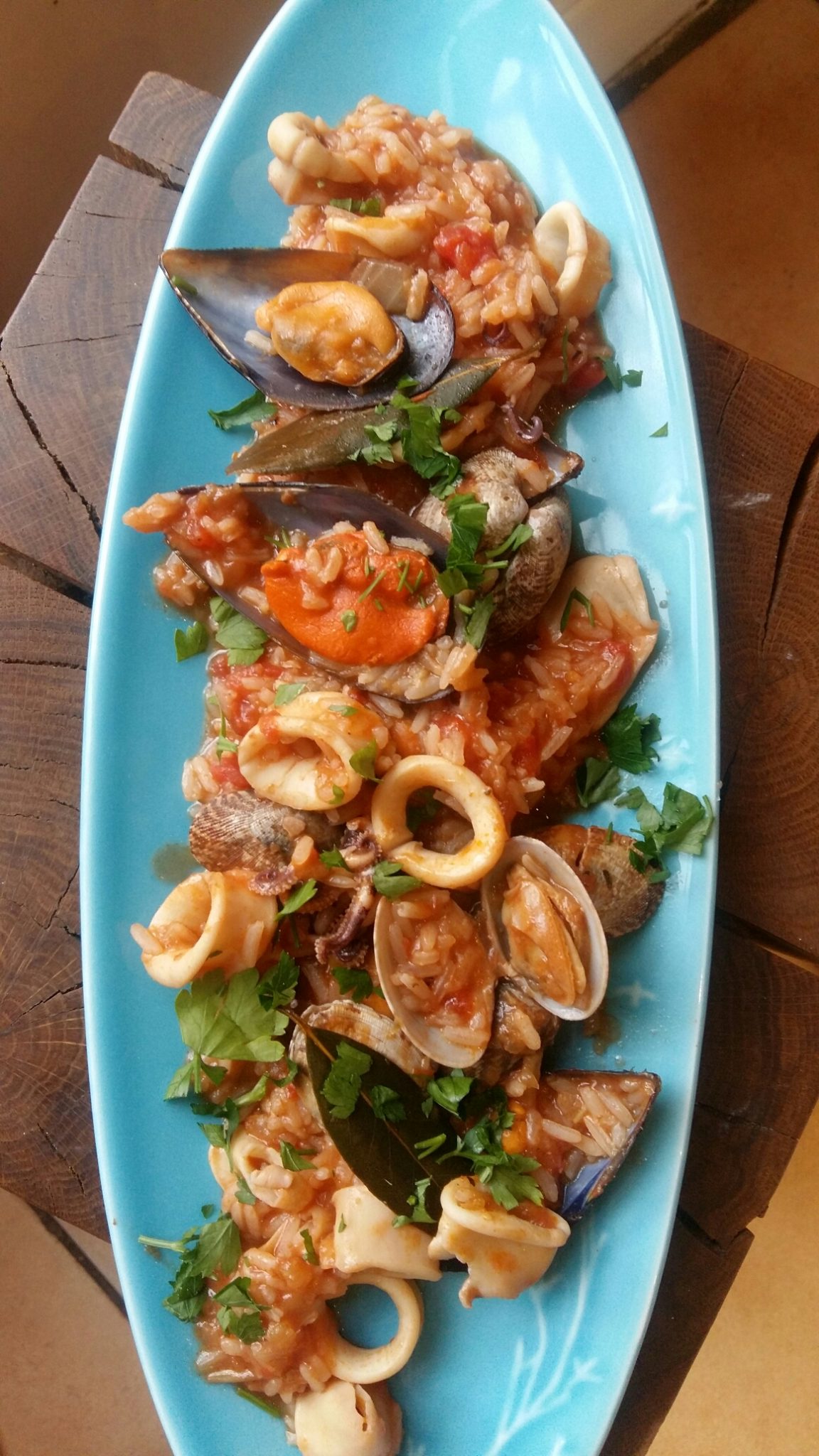 Arroz de Mariscos - easy Portuguese seafood rice