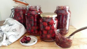 preserved cherries pickled cherries cherries in vodka cherry chutney sonia cabano blog eatdrinkcapetown